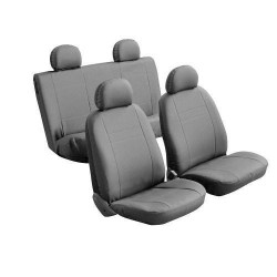 Capa Banco Baixo Corino Cinza Universal Kit